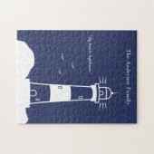 Leuchtturm Navy Blue Puzzle (Horizontal)