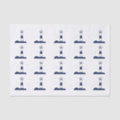 Leuchtturm Navy Blue Seidenpapier (Vorderseite)