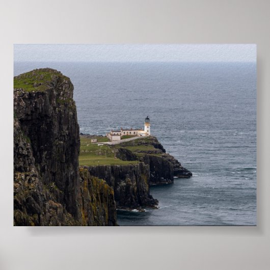 Leuchtturm Neist Point Poster (Vorne)
