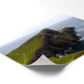 Leuchtturm Neist point Poster (Ecke)