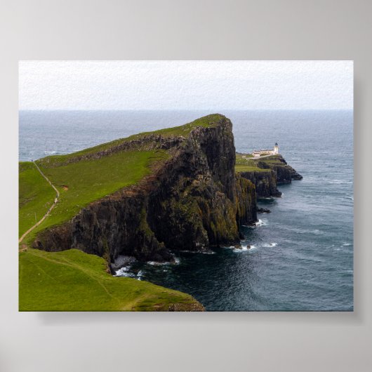Leuchtturm Neist point Poster (Vorne)