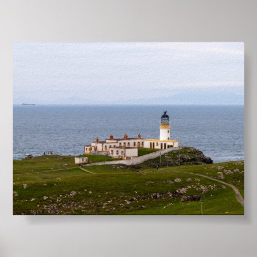 Leuchtturm Neist Point Poster (Vorne)