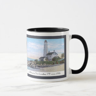 Leuchtturm New London CT Tasse