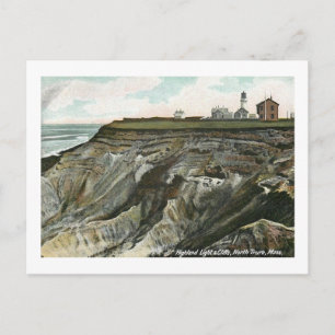 Leuchtturm, North Truro, Massachusetts Vintage Postkarte
