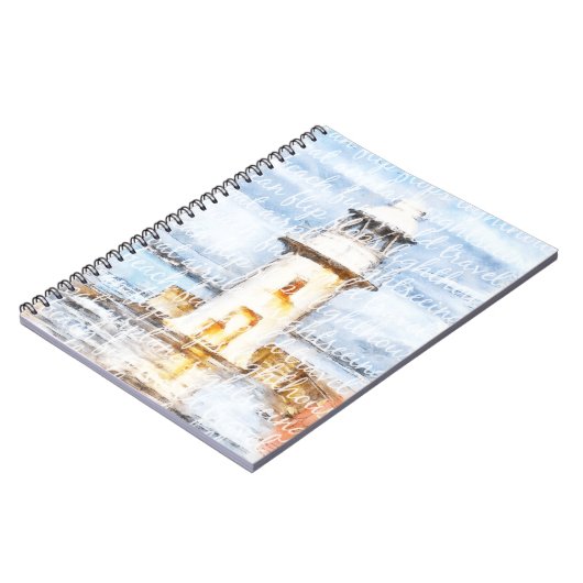 Leuchtturm Notizblock (Linke Seite)