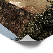 Leuchtturm "Old Baldy" Poster (Ecke)