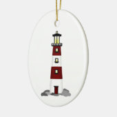 Leuchtturm Ornament (Links)