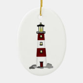 Leuchtturm Ornament (Vorne)