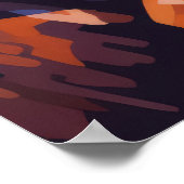 Leuchtturm Ozean Küste Landschaft Natur Poster (Ecke)