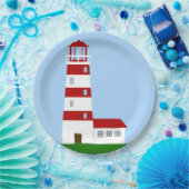 Leuchtturm Pappteller (Party)