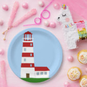Leuchtturm Pappteller (Party)