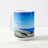 Leuchtturm Peggy's Cove Kaffeetasse (Vorderseite Links)
