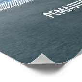 Leuchtturm Pemaquid Point Poster (Ecke)