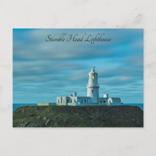 Leuchtturm Pembrokeshire Strumble Head Wales Postkarte