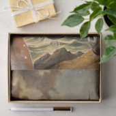Leuchtturm Pferde & Ozean Szene Seidenpapier (Geschenk)