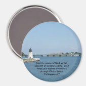 Leuchtturm Philippinen 4:7 Magnet (Vorderseite/Rückseite)