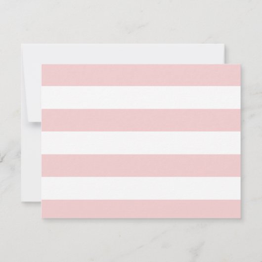 Leuchtturm Pink Stationery Note Card Mitteilungskarte (Rückseite)