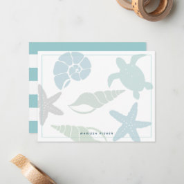 Leuchtturm Pink Stationery Note Card Mitteilungskarte