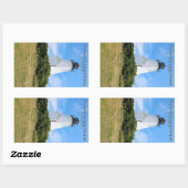 Leuchtturm Plymouth, "The Gurnet", MA Stickers (Blatt)