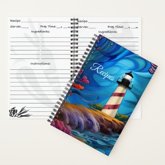 Leuchtturm Point Rezepte Notizblock (Innen)