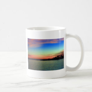 Leuchtturm Point, Santa Cruz, CA Kaffeetasse