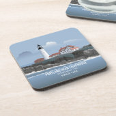 Leuchtturm Portland Head Getränkeuntersetzer (Linke Seite)