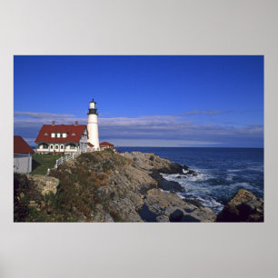 Leuchtturm Portland Head Light Maine Poster
