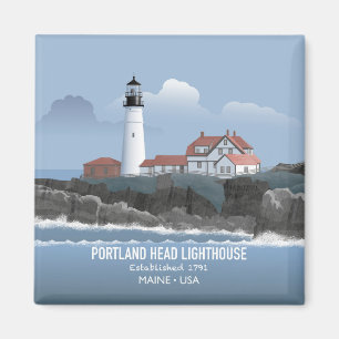 Leuchtturm Portland Head Magnet