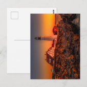 Leuchtturm Portland Head Postkarte (Vorne/Hinten)