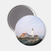 Leuchtturm Portland Headlight in Maine Magnet (Vorderseite/Rückseite)
