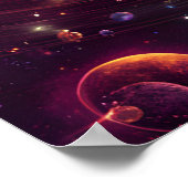 Leuchtturm Poster (Ecke)