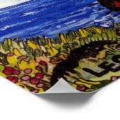 Leuchtturm Poster (Ecke)