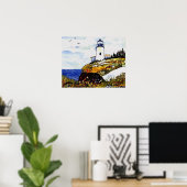 Leuchtturm Poster (Heimbüro)