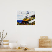 Leuchtturm Poster (Küche)