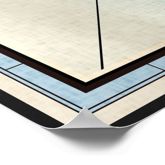 Leuchtturm Poster (Ecke)