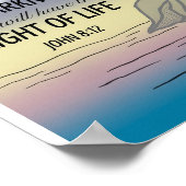 Leuchtturm Poster (Ecke)