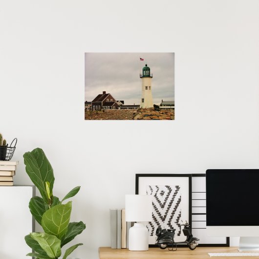 Leuchtturm Poster (Heimbüro)