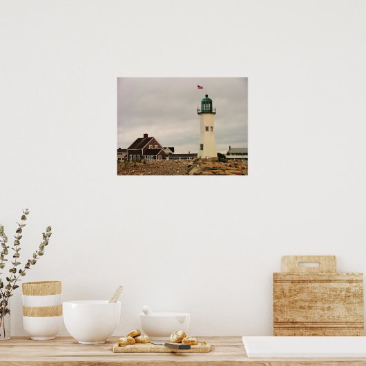 Leuchtturm Poster (Küche)
