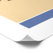 Leuchtturm Poster (Ecke)