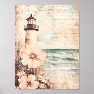 Leuchtturm Poster