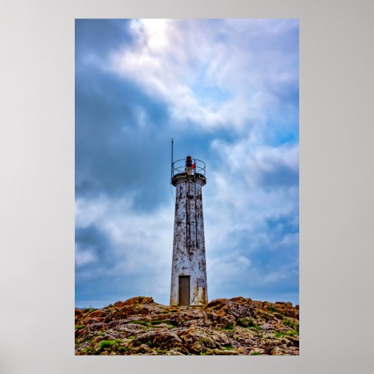 Leuchtturm Poster (Vorne)