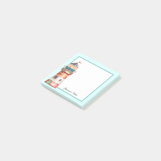 Leuchtturm Postit-Hinweise Post-it Klebezettel (angewinkelt)