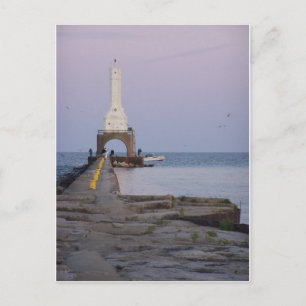 Leuchtturm Postkarte