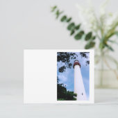 Leuchtturm Postkarte (Stehend Vorderseite)