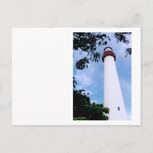 Leuchtturm Postkarte (Vorderseite)