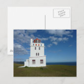 Leuchtturm Postkarte (Vorne/Hinten)