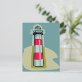Leuchtturm Postkarte (Stehend Vorderseite)