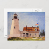 Leuchtturm - Postkarte (Vorne/Hinten)