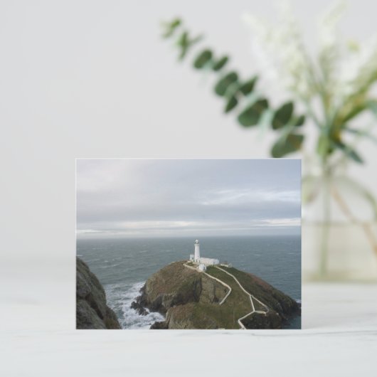 Leuchtturm Postkarte (Stehend Vorderseite)