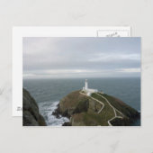 Leuchtturm Postkarte (Vorne/Hinten)